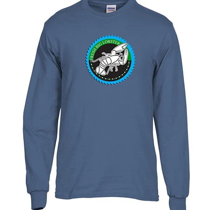 Gildan 5.3-oz Cotton LS T-Shirt - Full Color - Colors