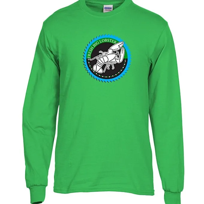Gildan 5.3-oz Cotton LS T-Shirt - Full Color - Colors