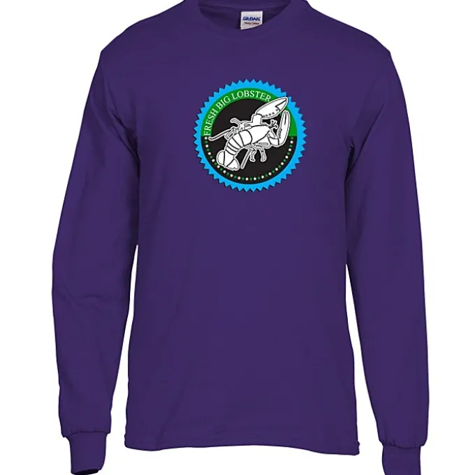 Gildan 5.3-oz Cotton LS T-Shirt - Full Color - Colors