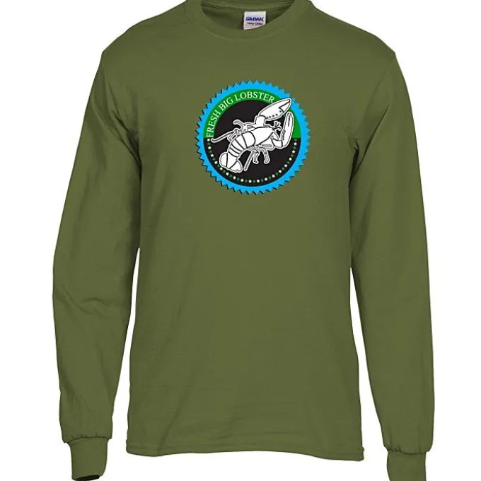 Gildan 5.3-oz Cotton LS T-Shirt - Full Color - Colors