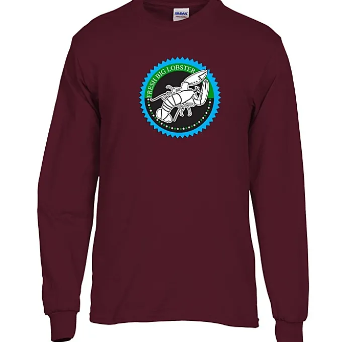 Gildan 5.3-oz Cotton LS T-Shirt - Full Color - Colors