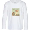 Gildan 5.3-oz Cotton LS T-Shirt - Youth - Full Color - White