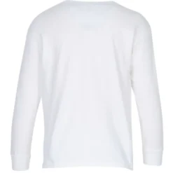 Gildan 5.3-oz Cotton LS T-Shirt - Youth - Full Color - White