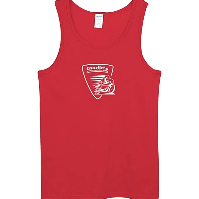 Gildan 5.3-oz Cotton Tank Top - Men's