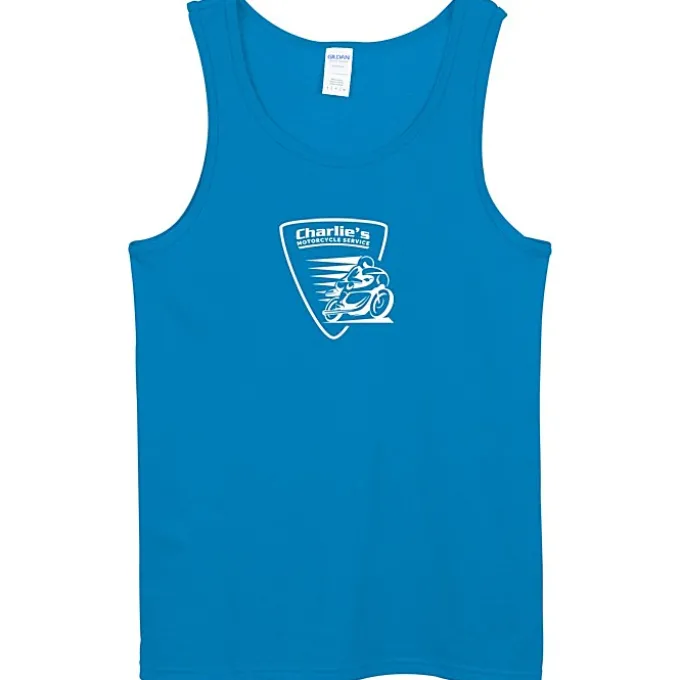 Gildan 5.3-oz Cotton Tank Top - Men's