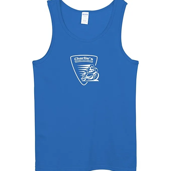 Gildan 5.3-oz Cotton Tank Top - Men's