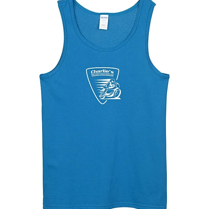 Gildan 5.3-oz Cotton Tank Top - Men's