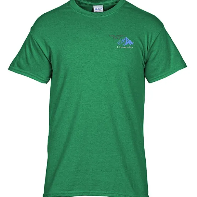 Gildan 5.3-oz Cotton T-Shirt - Men's - Embroidered