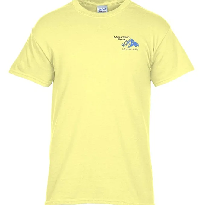 Gildan 5.3-oz Cotton T-Shirt - Men's - Embroidered