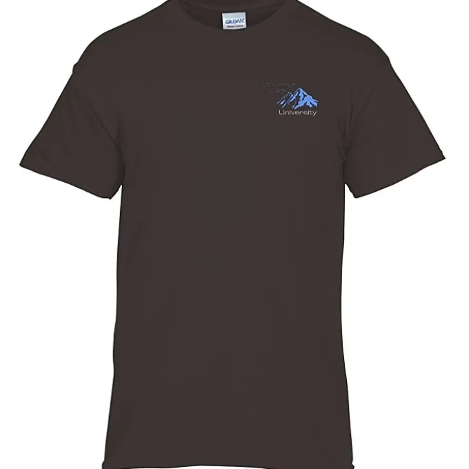 Gildan 5.3-oz Cotton T-Shirt - Men's - Embroidered