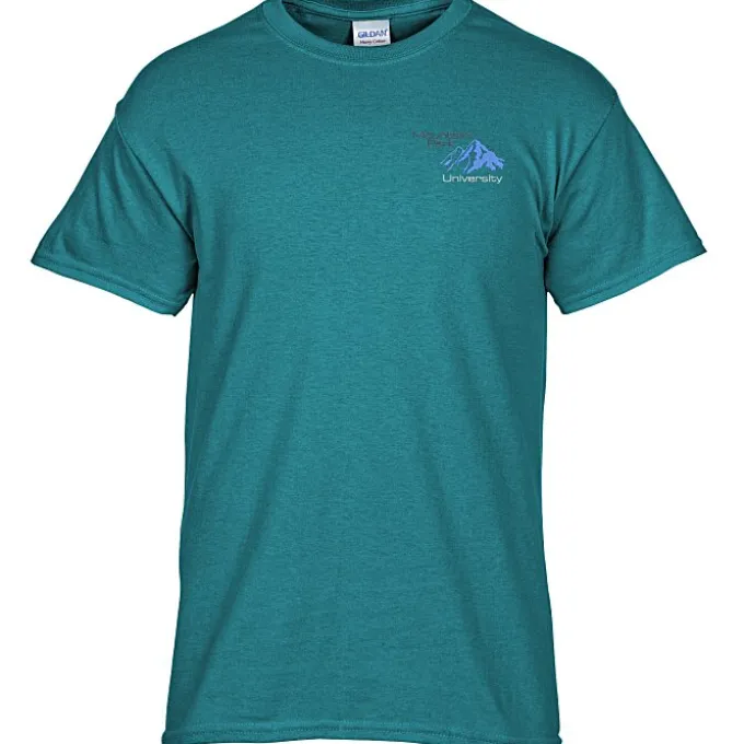 Gildan 5.3-oz Cotton T-Shirt - Men's - Embroidered