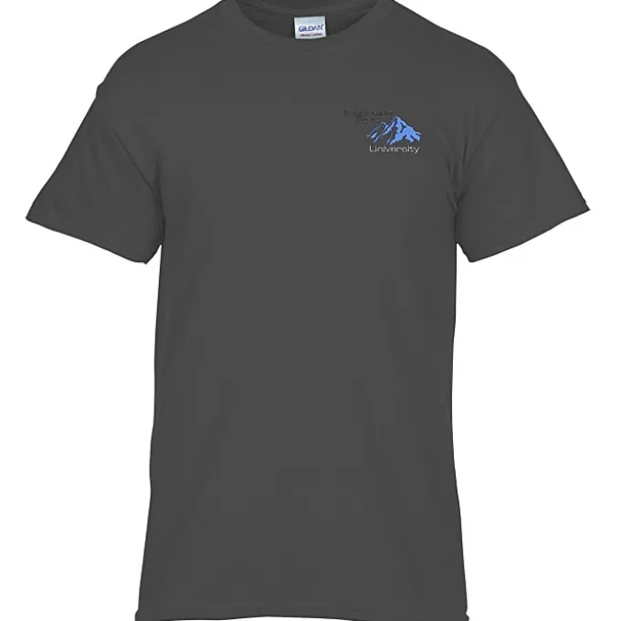 Gildan 5.3-oz Cotton T-Shirt - Men's - Embroidered
