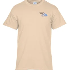 Gildan 5.3-oz Cotton T-Shirt - Men's - Embroidered