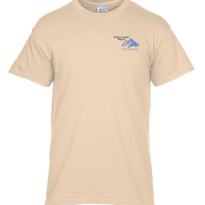Gildan 5.3-oz Cotton T-Shirt - Men's - Embroidered