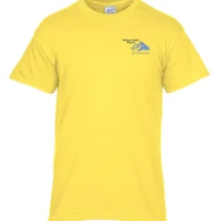 Gildan 5.3-oz Cotton T-Shirt - Men's - Embroidered