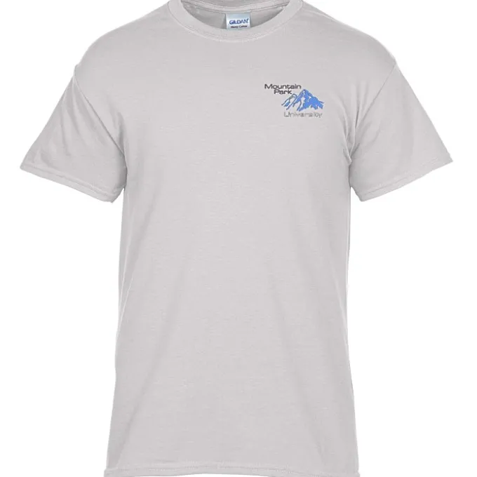 Gildan 5.3-oz Cotton T-Shirt - Men's - Embroidered