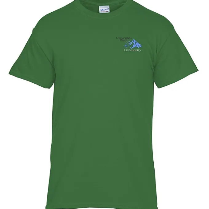 Gildan 5.3-oz Cotton T-Shirt - Men's - Embroidered