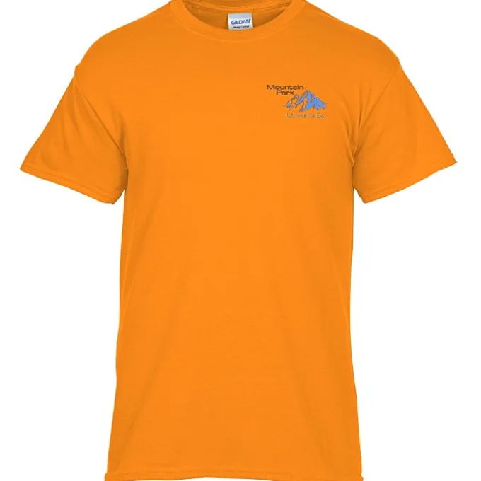 Gildan 5.3-oz Cotton T-Shirt - Men's - Embroidered