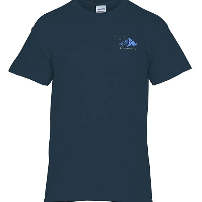 Gildan 5.3-oz Cotton T-Shirt - Men's - Embroidered