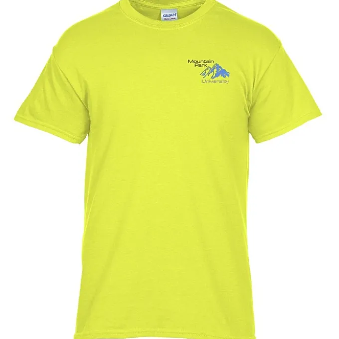 Gildan 5.3-oz Cotton T-Shirt - Men's - Embroidered
