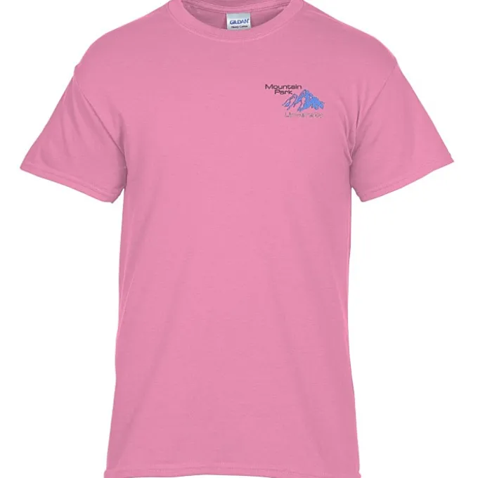 Gildan 5.3-oz Cotton T-Shirt - Men's - Embroidered