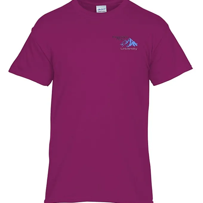 Gildan 5.3-oz Cotton T-Shirt - Men's - Embroidered