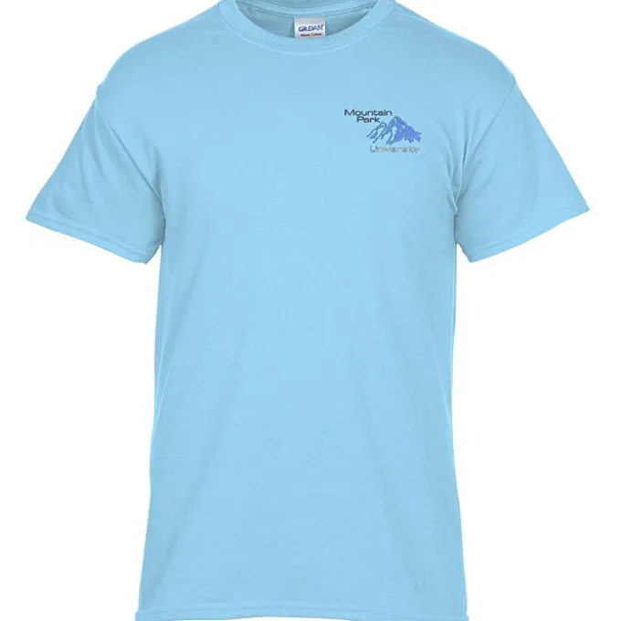 Gildan 5.3-oz Cotton T-Shirt - Men's - Embroidered