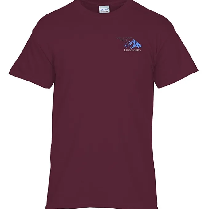 Gildan 5.3-oz Cotton T-Shirt - Men's - Embroidered