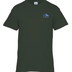 Gildan 5.3-oz Cotton T-Shirt - Men's - Embroidered