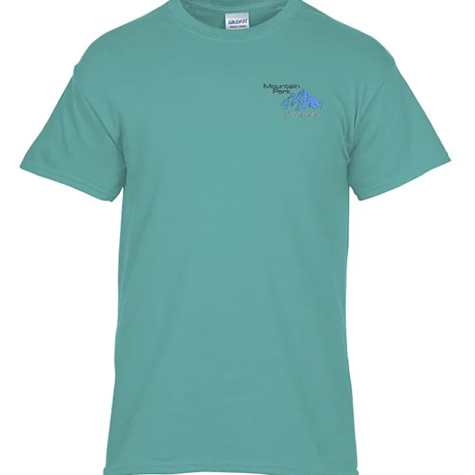 Gildan 5.3-oz Cotton T-Shirt - Men's - Embroidered
