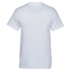 Gildan 5.3-oz Cotton T-Shirt - Men's - Full Color - White