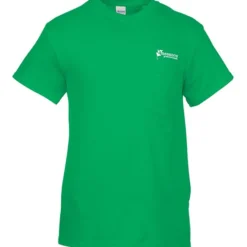 Gildan 5.3-oz Cotton T-Shirt with Pocket - Men's - Screen