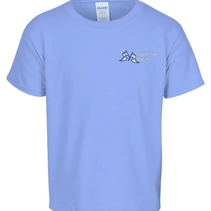 Gildan 5.3-oz Cotton T-Shirt - Youth - Embroidered