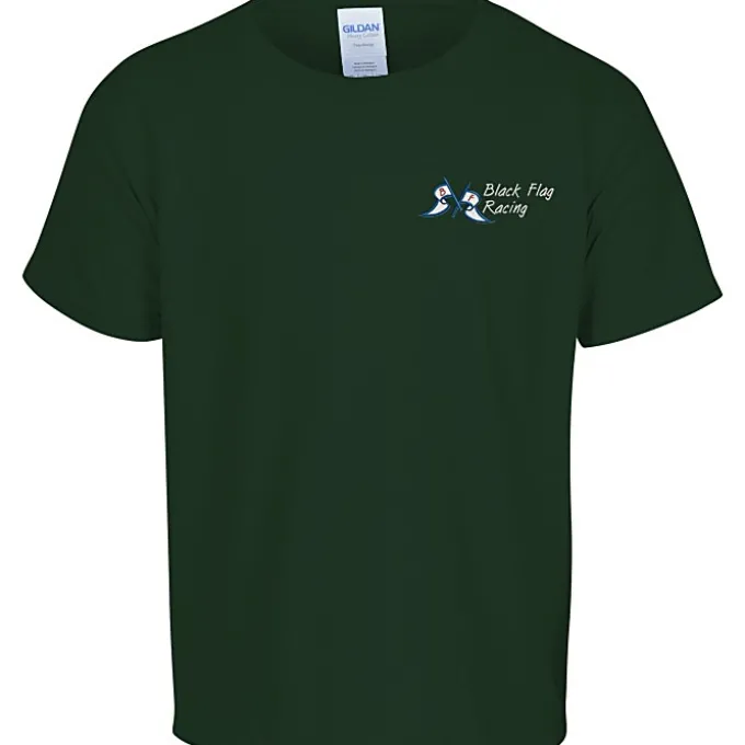 Gildan 5.3-oz Cotton T-Shirt - Youth - Embroidered