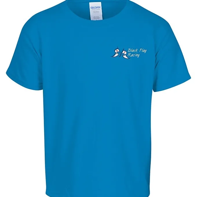 Gildan 5.3-oz Cotton T-Shirt - Youth - Embroidered