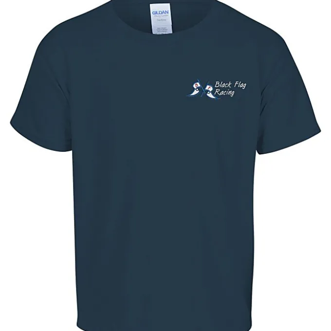 Gildan 5.3-oz Cotton T-Shirt - Youth - Embroidered