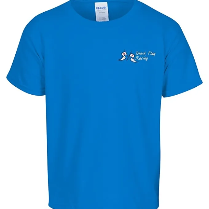 Gildan 5.3-oz Cotton T-Shirt - Youth - Embroidered