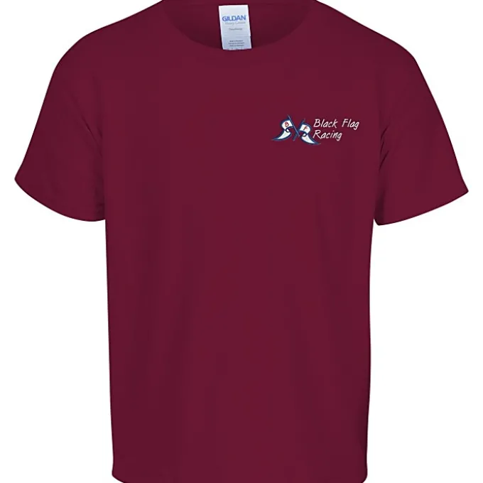 Gildan 5.3-oz Cotton T-Shirt - Youth - Embroidered