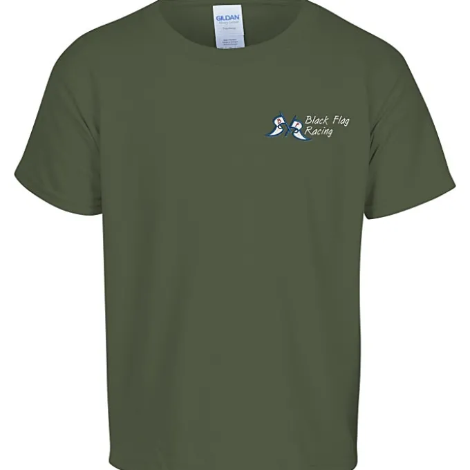 Gildan 5.3-oz Cotton T-Shirt - Youth - Embroidered