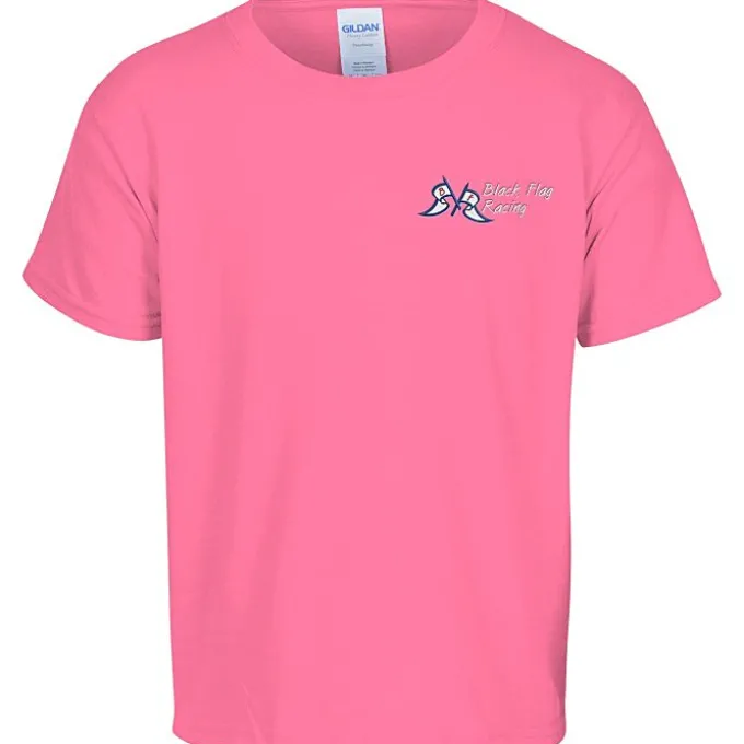 Gildan 5.3-oz Cotton T-Shirt - Youth - Embroidered
