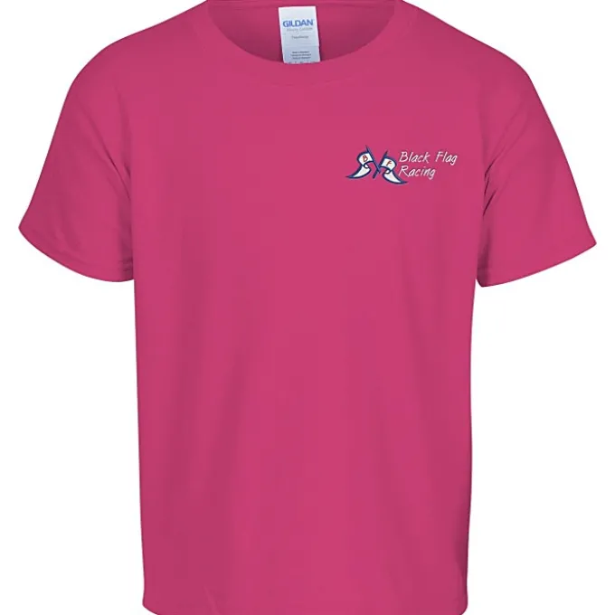 Gildan 5.3-oz Cotton T-Shirt - Youth - Embroidered