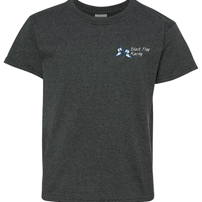 Gildan 5.3-oz Cotton T-Shirt - Youth - Embroidered