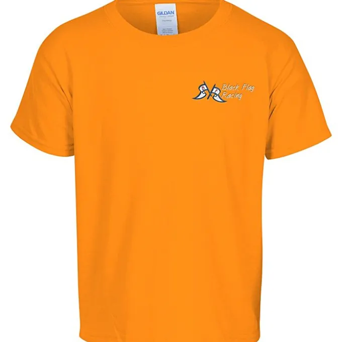 Gildan 5.3-oz Cotton T-Shirt - Youth - Embroidered