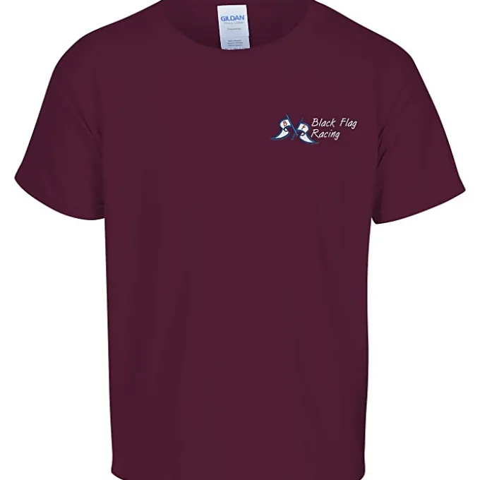 Gildan 5.3-oz Cotton T-Shirt - Youth - Embroidered