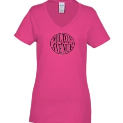 Gildan 5.3-oz Cotton V-Neck T-Shirt - Ladies'