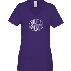 Gildan 5.3-oz Cotton V-Neck T-Shirt - Ladies'