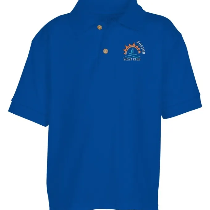 Gildan 6-oz DryBlend Jersey Polo - Youth