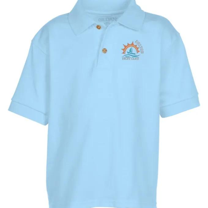 Gildan 6-oz DryBlend Jersey Polo - Youth