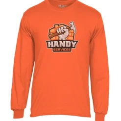 Gildan 5.5-oz DryBlend 50/50 LS T-Shirt - Full Color