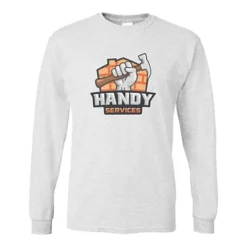 Gildan 5.5-oz DryBlend 50/50 LS T-Shirt - Full Color